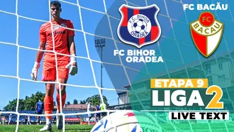 FC Bihor câștigă în fața FC Bacău cu un gol dat din penalty. Echipa lui Erik Lincar rămâne invincibilă acasă, cea a lui Costel Enache coboară de pe locurile calificabile în play-off