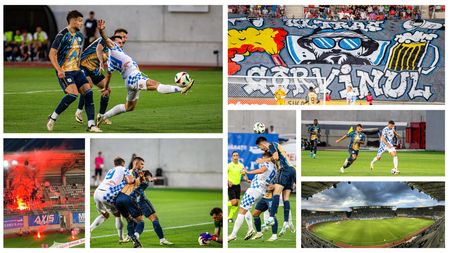 Corvinul speră! 0-0 cu Rijeka, la Sibiu, iar calificarea se joacă în Croația! Echipa lui Maxim, dominată teritorial, dar fără mari emoții