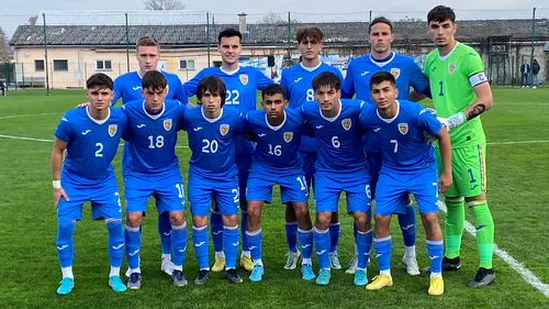 România U19, eșec la scor în primul amical cu Slovenia U19. Musi, de la FCSB, singurul jucător din Superligă trimis de Pelici în primul ”11”