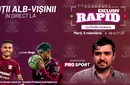 Junior Morais și Lucian Goge vin la „EXCLUSIV RAPID”, la ora 17:30, live, pe YouTube – ProSport