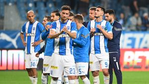 Universitatea Craiova - Petrolul Ploiești 2-1, în etapa a 14-a din Superliga. Rivaldinho aduce victoria pentru elevii lui Mirel Rădoi în prelungiri