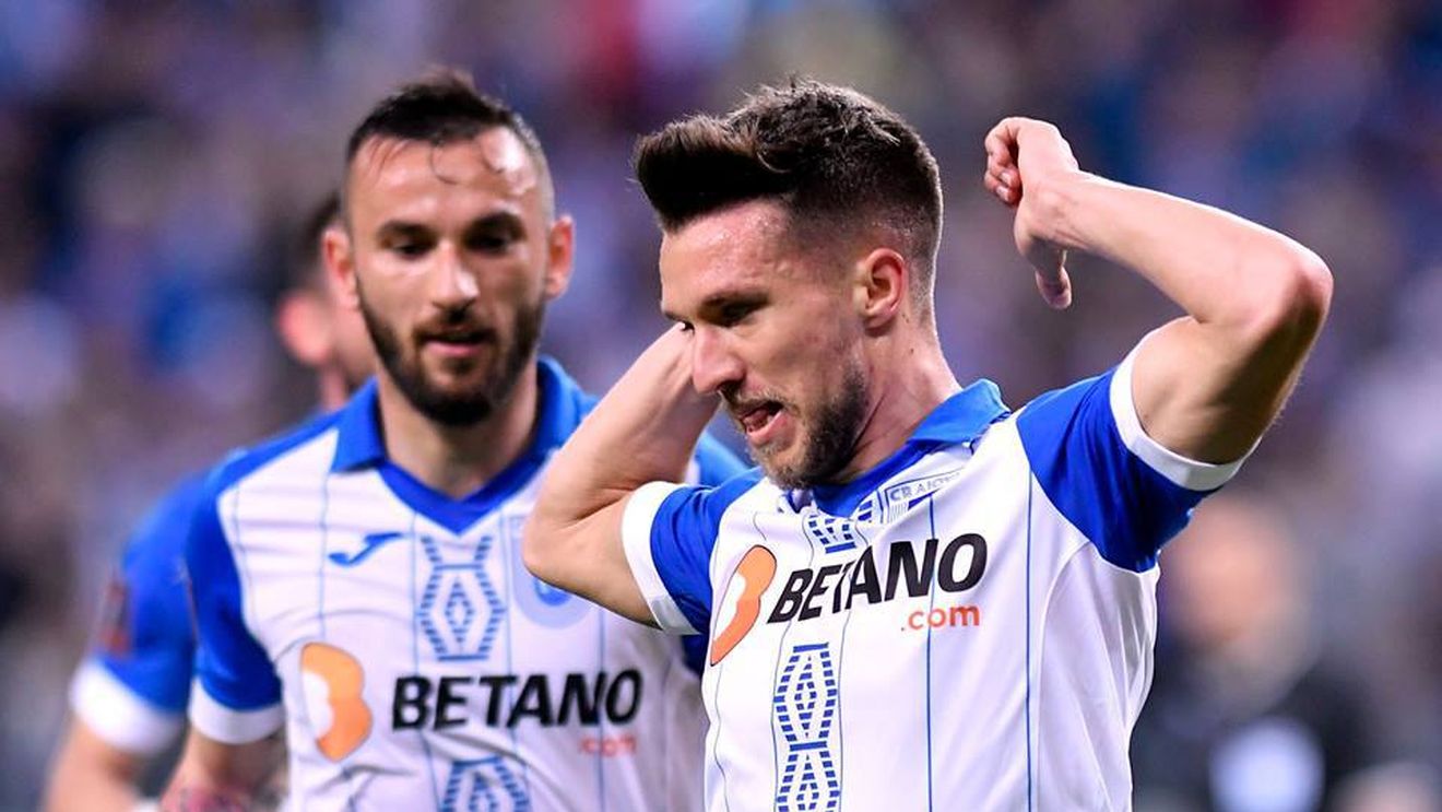 Manita "poneilor"! CS U Craiova - FC Botoșani 5-1. Băluță a reușit un hat-trick după ce a fost pedepsit de Mangia. CRONICA meciului în urma căruia oltenii aproape că și-au asigurat prezența în finală