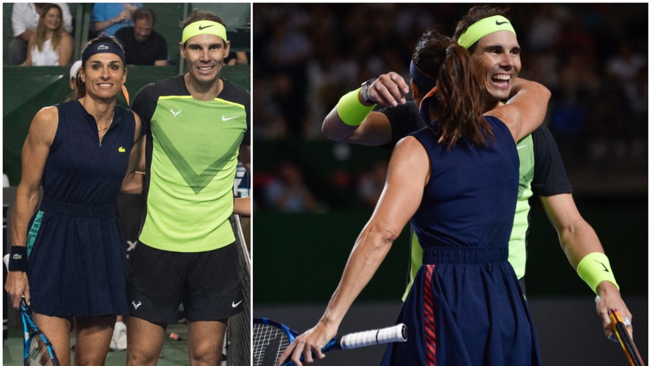 „Imposibil să arate așa la 52 de ani!" Fanii au rămas mască după ce Gabriela Sabatini a jucat alături de Rafael Nadal la dublu-mixt | FOTO & VIDEO