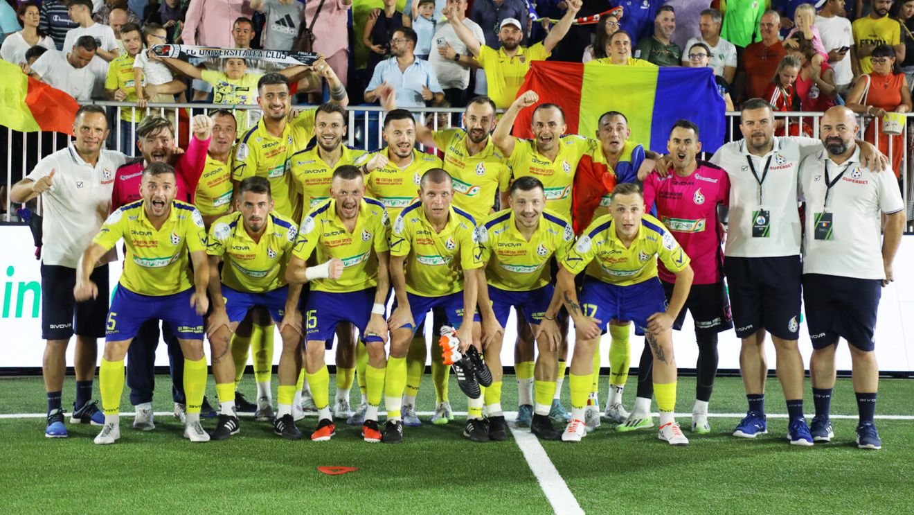 România – Kazahstan 2-2 (14-13 d.l.d), în finala Campionatului Mondial de minifotbal. „Tricolorii”, campioni mondiali pentru prima dată în istorie, după o revenire fantastică de la 0-2!