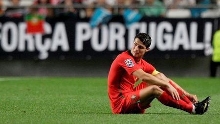 Ronaldo s-a reaccidentat și nu va juca în Portugalia - Malta