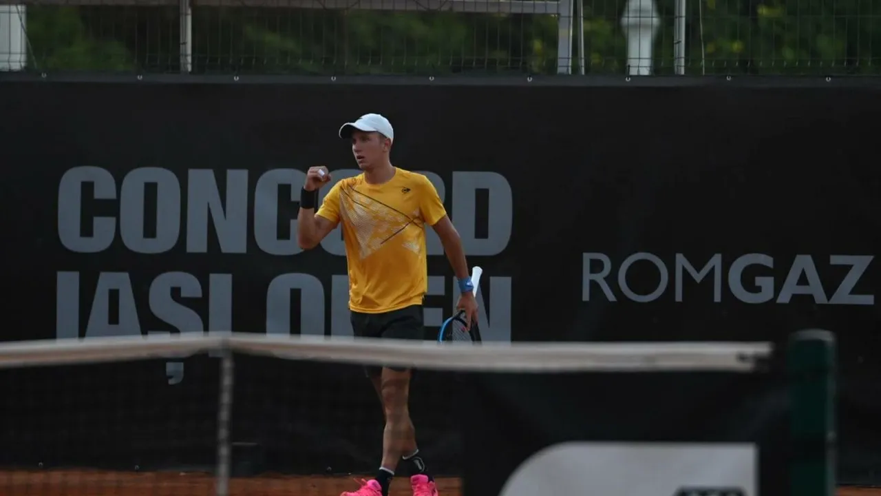 Filip Jianu s-a calificat în „optimi” la Concord Iași Open. Doi favoriți eliminați în prima zi