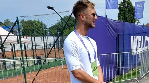 Damjan Djokovic, savuros la turneul WTA de la Cluj: „Am venit aici să reprezint numele lui Novak Djokovic!” Cine sunt jucătoarele din România pe care le admiră