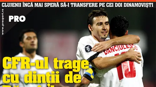 Dinamo negociază plecările lui Dănciulescu și Cristea