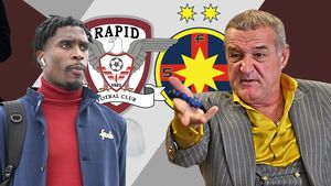 Jordan Gele, scos din primul „11” de Gigi Becali! Decizie neașteptată pentru derby-ul Rapid - FCSB. SPECIAL