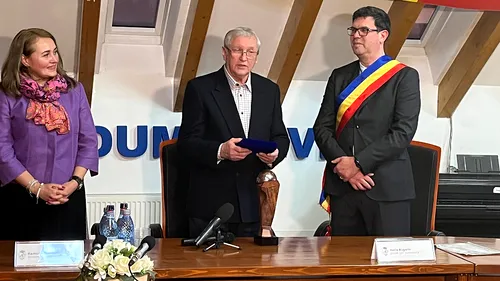 Emeric Dembroschi a devenit pentru a cincea oară cetățean de onoare al unei localități. Când spune că România va marca din nou contra Braziliei
