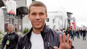 Podolski, în vizorul poliției germane!