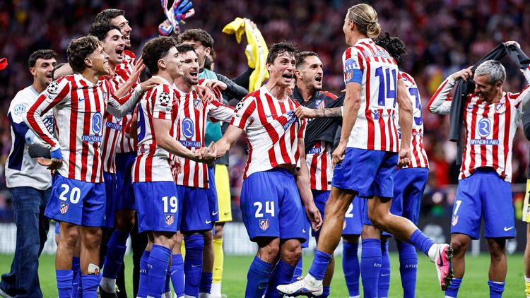 Fotbaliştii şi oficialii lui Atletico Madrid, în extaz după eliminarea Barcelonei: „A fost greu, cu o adversară extraordinară, dar am meritat calificarea”