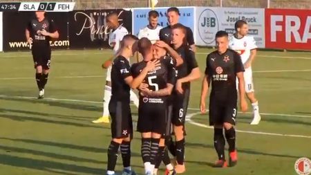 Încă o „rachetă” reușită de Nicolae Stanciu! Gol superb înscris de mijlocașul român al Slaviei Praga în amicalul cu MOL Fehervar | VIDEO