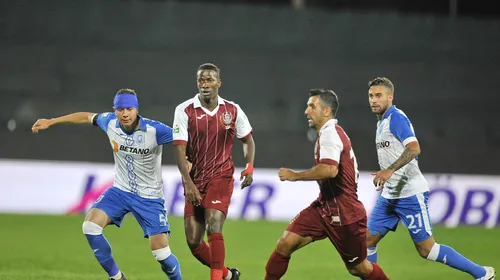 LIVE BLOG | CS U Craiova – CFR Cluj 2-1. Oltenii relansează lupta pentru titlu! Mitriță, eurogol din lovitură liberă. Băluță, gol și cartonaș roșu