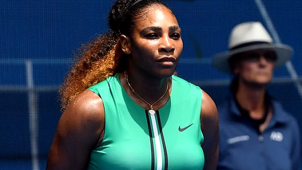 Serena Williams a fost pusă la zid după victoria cu Halep: 