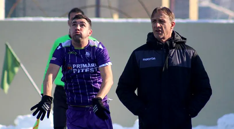 Emil Săndoi vrea încă un atacant la FC Argeș.** 