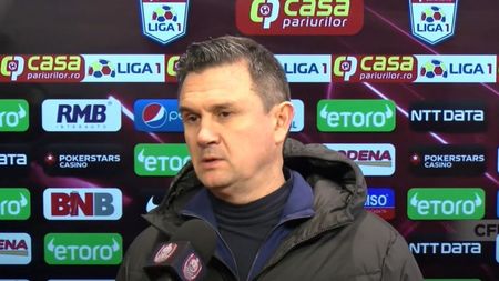 Cristi Balaj îl contrează pe Dan Petrescu după CFR Cluj - FCSB 0-1. „Nu-s de aceeași părere cu cei care spun asta!”