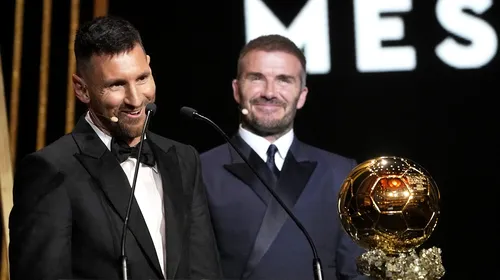 <i class='ep-highlight'>Leo</i> <i class='ep-highlight'>Messi</i>, reacție minunată după ce a câştigat al 8-lea Balon de Aur! Mesaj uluitor pentru Erling Haaland şi Kylian Mbappe: pe care dintre cei doi îl vede câştigătorul trofeului anul viitor!