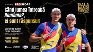 Florin Arteni și Florin Lehaci, premiu special la Gala Mari Sportivi ProSport: „Sperăm să ținem steagul sus!”