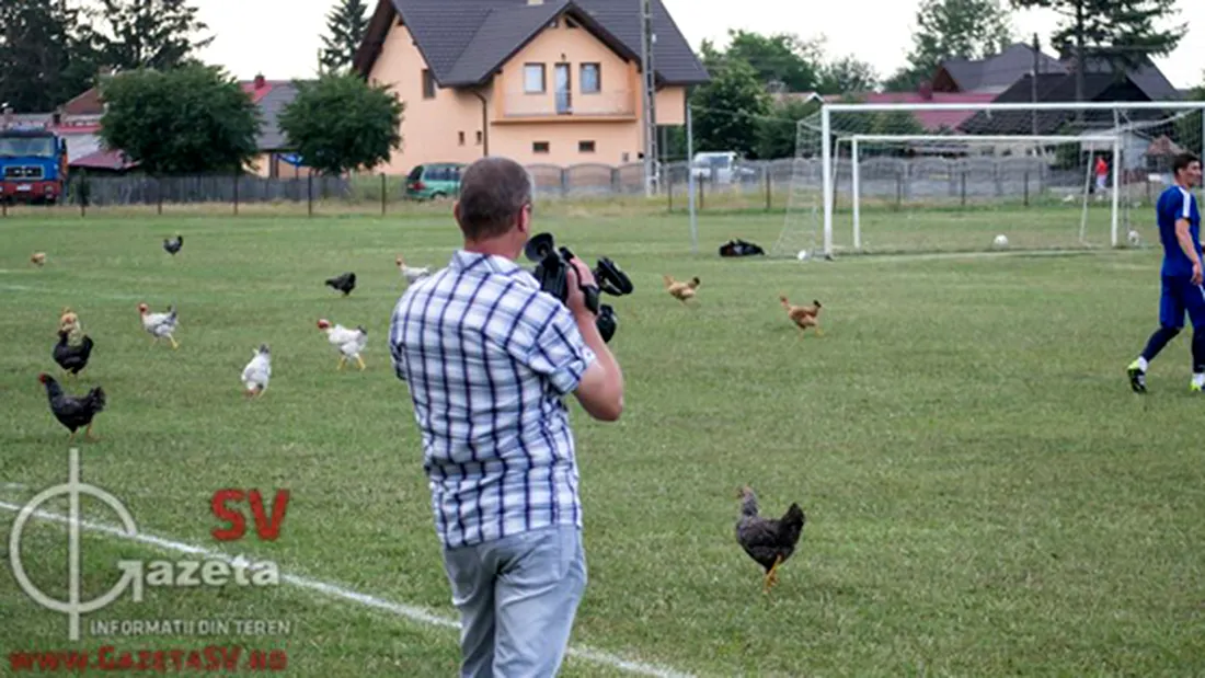 VIDEO | Au driblat găinile** și au câștigat amicalul cu Rapid