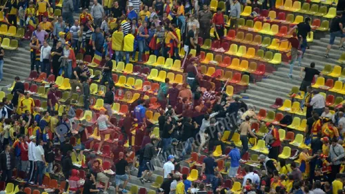 Suporterii maghiari au creat incidente în București! Filmul evenimentelor dinaintea meciului România - Ungaria
