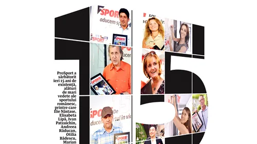 Puzzle cu amintiri: 15 ani de PROSPORT!** Campionii au rememorat ce făceau în 1997, anul înființării ziarului. GALERIE FOTO
