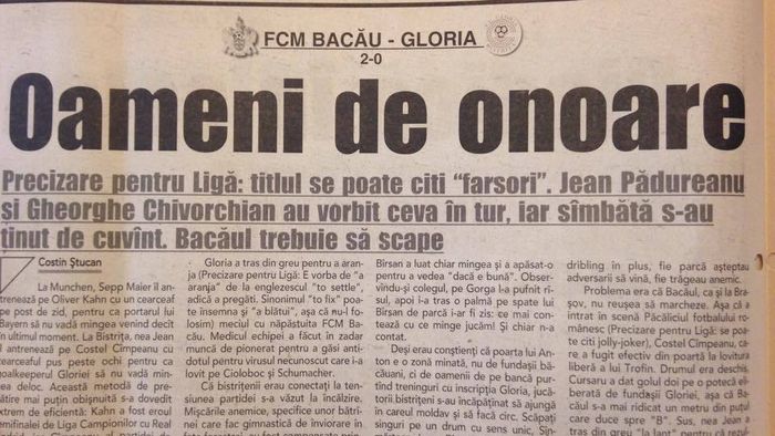 VIDEO INCREDIBIL | "Da, așa a fost!" Un fost jucător de Liga 1 își amintește un gol pe care nu l-a dat! Partida, suspectă de BLAT