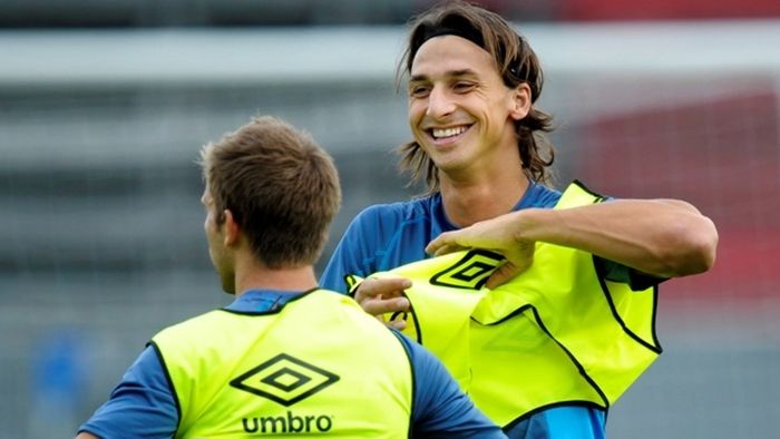 VIDEO S-a întors Zlatan! Vezi o execuție de vis la antrenamentele Suediei!