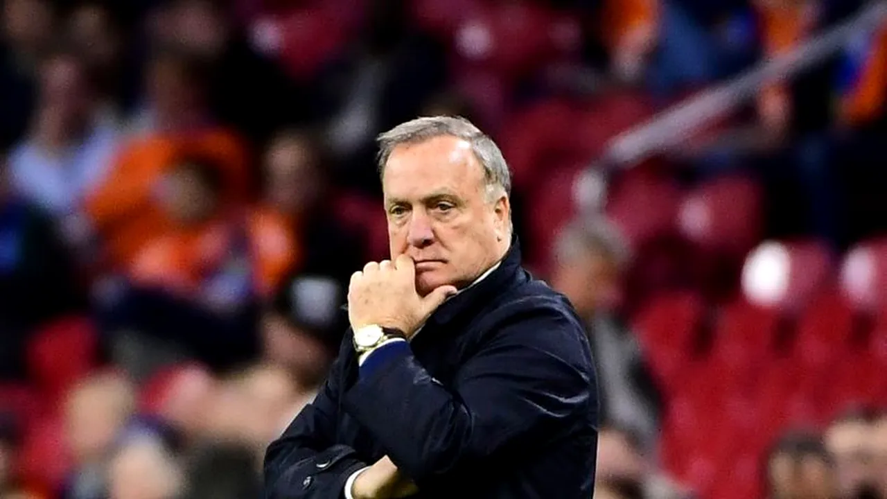 Olanda rămâne fără selecționer după meciul cu România! Dick Advocaat: 