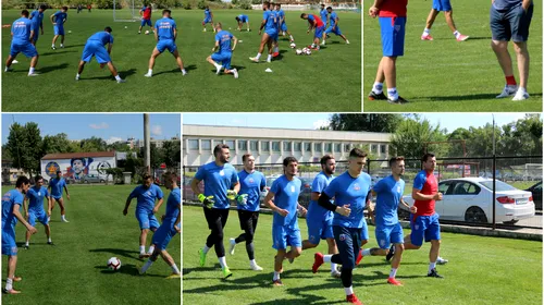 Daniel Oprița și Iulian Miu au condus primul antrenament la Steaua | GALERIE FOTO&VIDEO