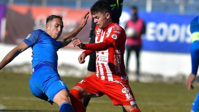 Al doilea gol în Liga 1 îi grăbește lui Denis Rusu transferul definitiv la UTA Arad. Juniorul lui Balint spune povestea golurilor de la Clinceni