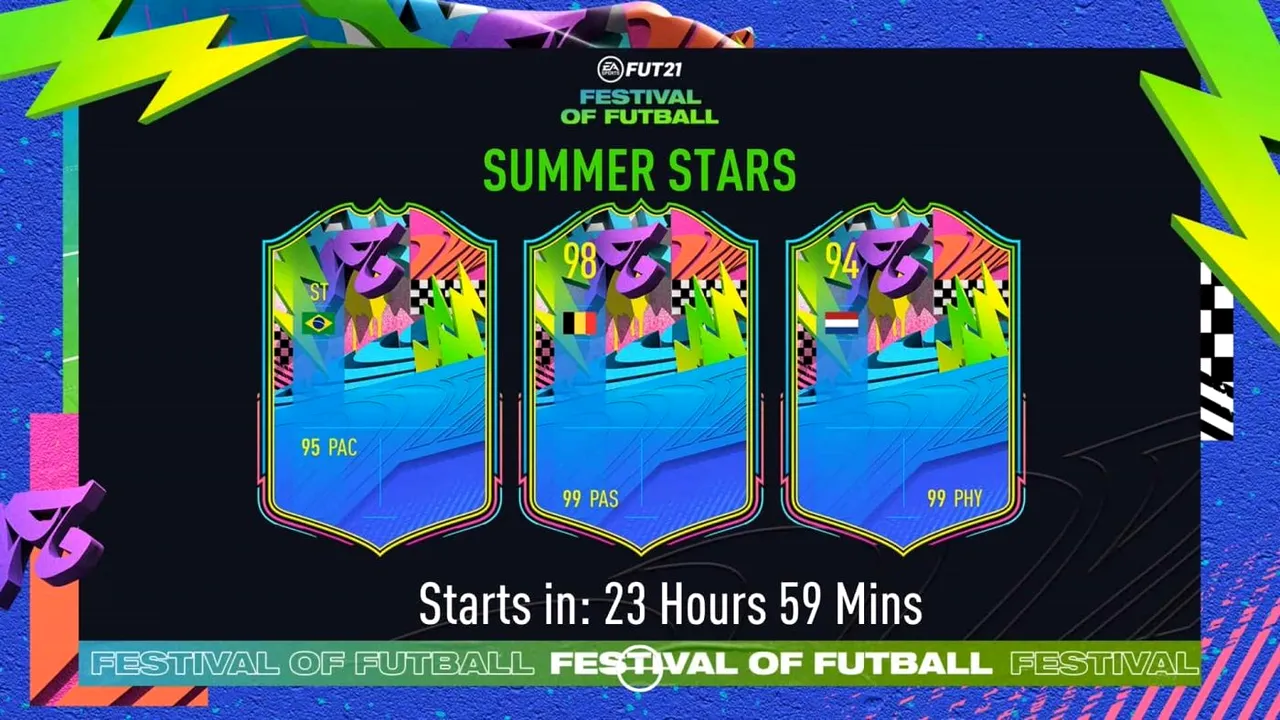 Summer Stars în FIFA 21 | Evenimentul care reușește să le ofere gamerilor super jucători de OVR 99