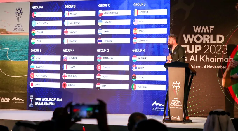 Cupa Mondială de Minifotbal WMF 2023! Ce adversari are România la competiția din Emiratele Arabe Unite!
