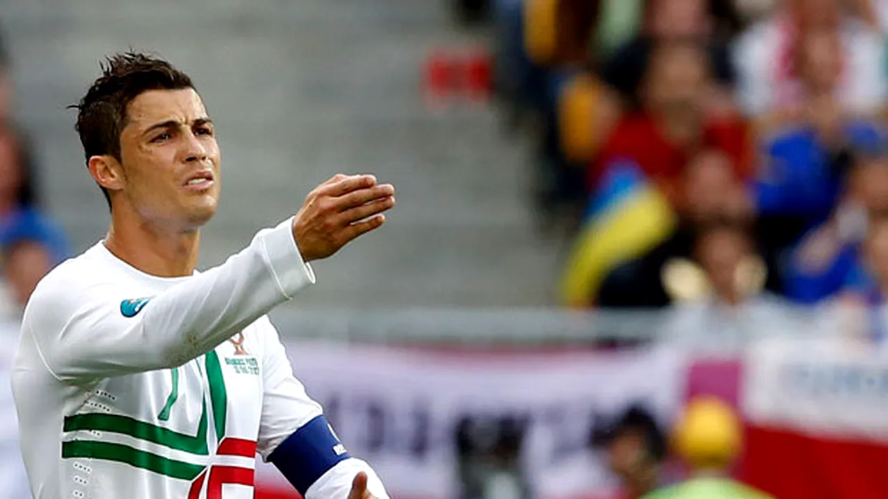 Citește aici cele mai interesante statistici din meciul Danemarca-Portugalia!** Ronaldo nu a fost în apele lui, dar a mai depășit un record