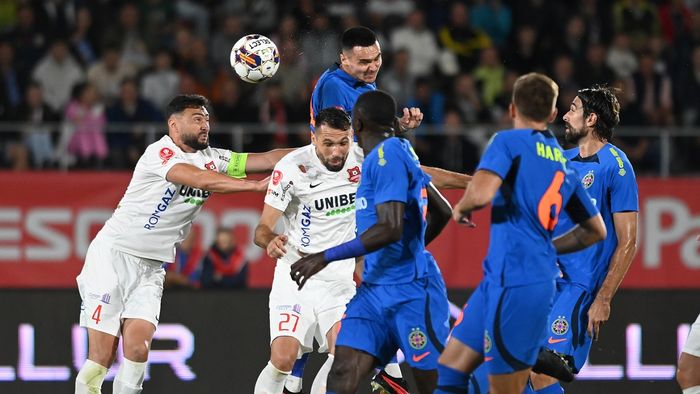 Bulevardul Haruț-Dawa. Cum a deschis Balaure scorul pentru Hermannstadt în meciul cu FCSB | VIDEO