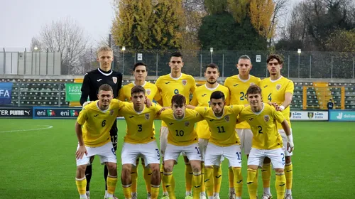 Italia U20 – România U20 7-0. Umilință la Sassuolo pentru echipa lui Bogdan Lobonț! Am luat gol după 50 de secunde | VIDEO