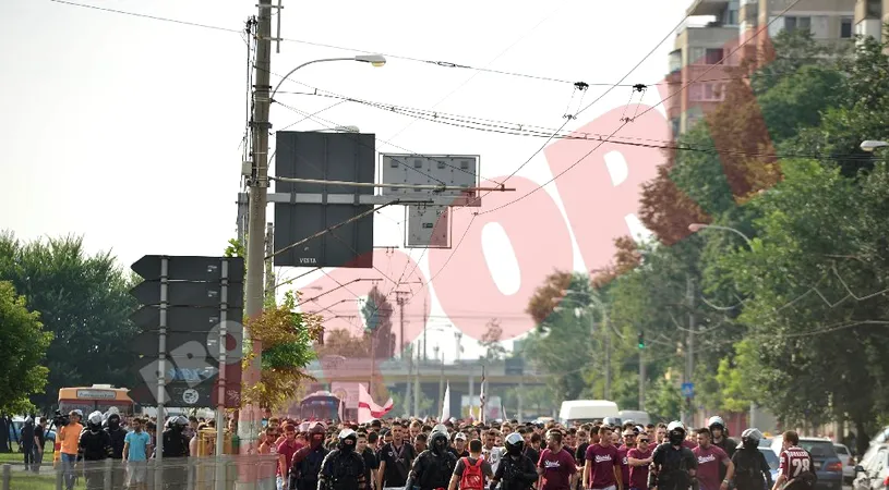 Marșul fanilor, interzis de Jandarmerie! Motivul pentru care autoritățile le-au spus 