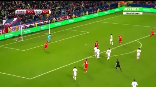 VIDEO | Cel mai ghinionist jucător: ‘a reușit’ două autogoluri în trei minute! Rusia a câștigat amicalul cu Coreea de Sud cu 4-2