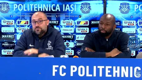 Amenințat cu demiterea, Tony da Silva denunță condițiile de la Poli Iași: ”Fără stabilitate, e greu să performezi.” Alin Șeroni, amendat și scos din lot