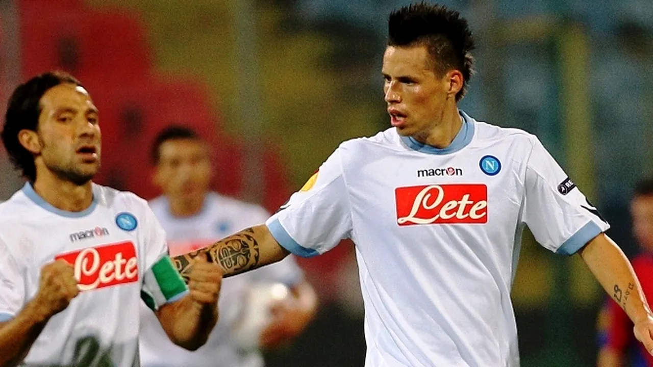 Hamsik aruncă Napoli în aer** și Milanul în delir: 