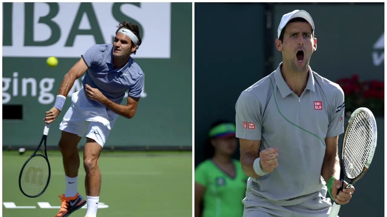Spiritul de luptător al lui Djokovic a învins geniul lui Federer: 3-6, 6-3, 7-6, în finala de la Indian Wells. Primul trofeu din 2014 pentru Nole