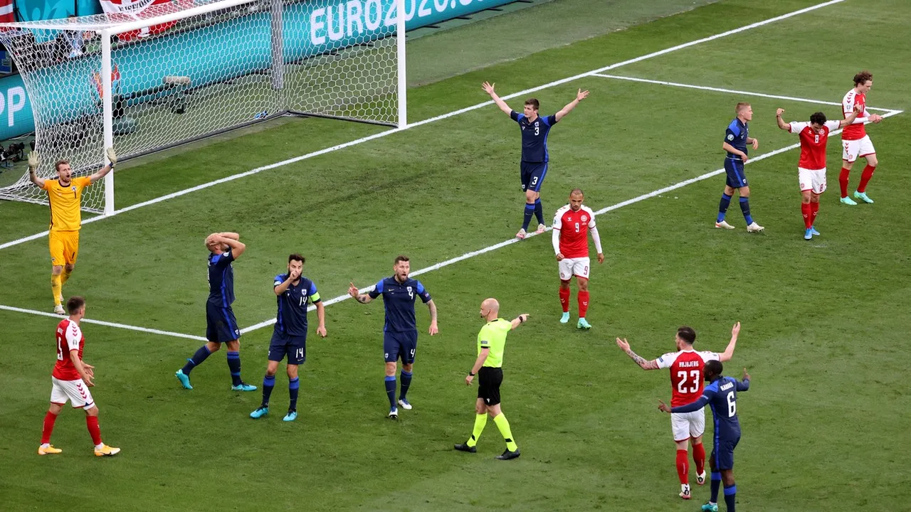 S-a aflat cum s-a ajuns la reluarea meciului Danemarca - Finlanda, de la Euro 2020! Mesajul lui Christian Eriksen pentru colegi, de pe patul de spital
