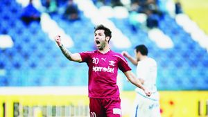 Rapid de Ligă!** Giuleștenii au învins Wisla Cracovia cu 2-0