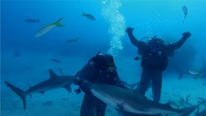 Mike Tyson a adormit un rechin! „E campionul absolut” | FOTO&VIDEO