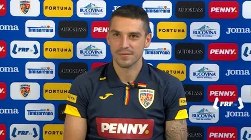 Nicolae Stanciu așteaptă banderola de căpitan al naționalei, după accidentarea lui Vlad Chiricheș: „Sunt pregătit mereu să îmi asum rolul de lider!”