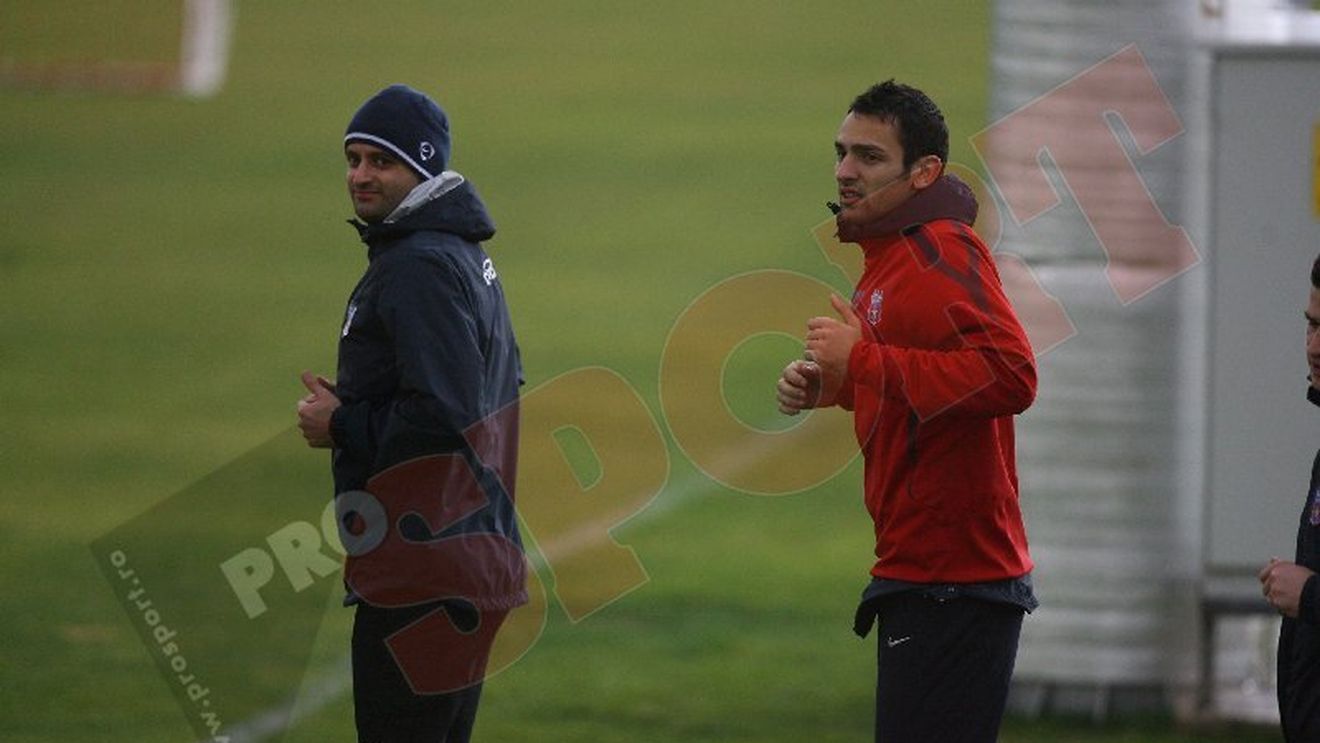 FOTO** Stanca, la primul antrenament sub comanda lui Lăcătuș! "Steaua a fost singura mea opțiune! Mă bucur că am revenit"