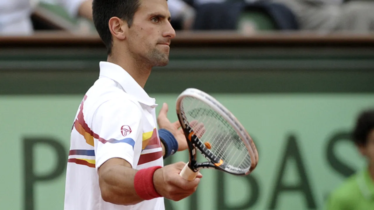 Djokovic, la un pas de Nadal!** Hănescu rămâne pe 62 în clasamentul ATP