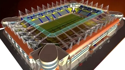 Un nou proiect colosal în fotbalul românesc: 40 de milioane de euro pentru o arenă ultramodernă!