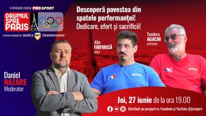 Sportivul Alin Firfirică și antrenorul său, Teodoru Agachi, invitații emisiunii ,,Drumul spre Paris’’ de joi, 27 iunie, de la ora 19:00