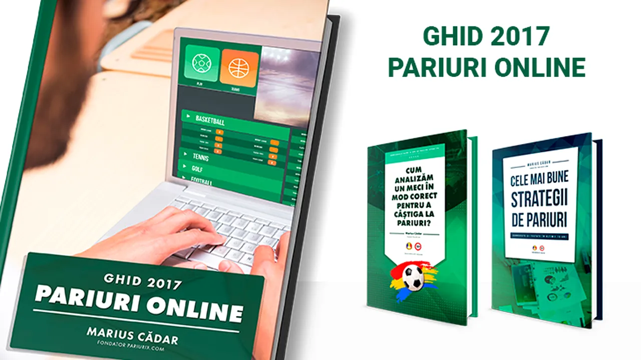 (P) Joacă la pariuri online fără riscuri și 100% legal, consultă ghidul gratuit